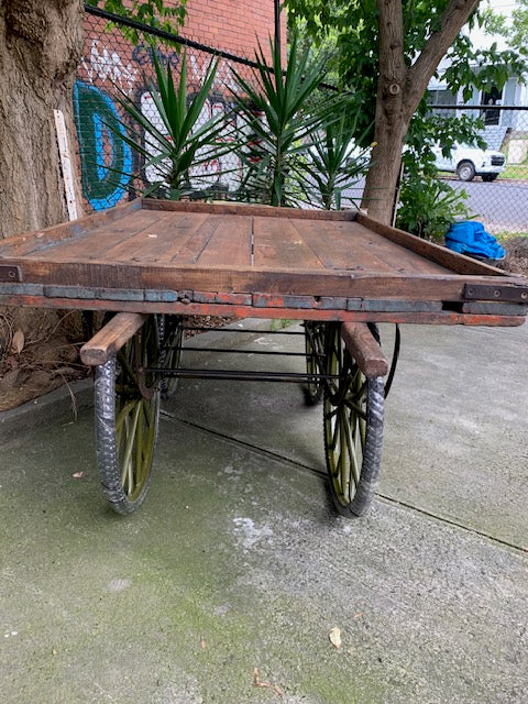 Vintage Street Vendor Market  Cart  #5485