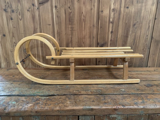 Vintage  Austrian Snow Sled   #5486