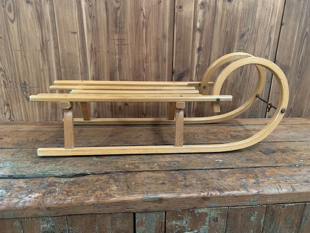 Vintage  Austrian Snow Sled   #5486