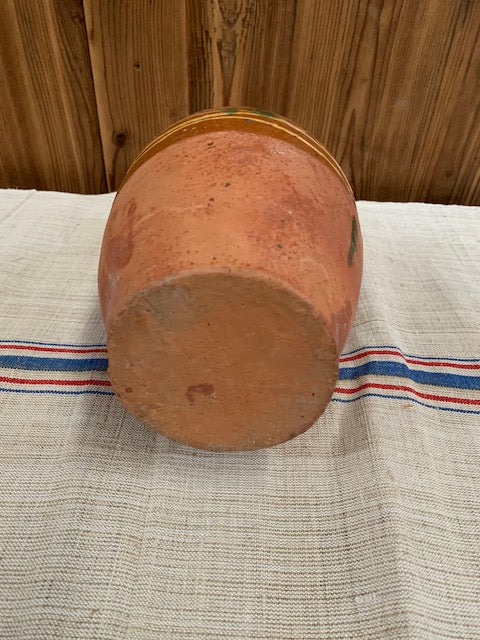 Old Rustic  Hungarian  Terracotta Jug #5505