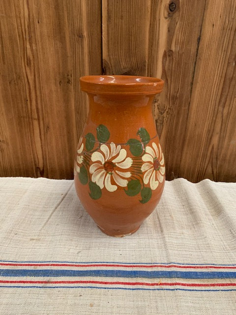 Vintage Hungarian  Terracotta Jug #5508