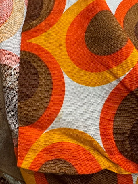 1970s  Curtain/ Fabric  #F849  *Read Info*