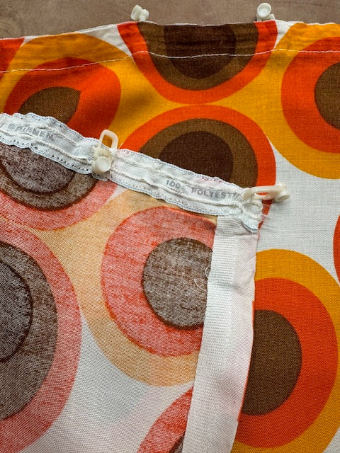 1970s  Curtain/ Fabric  #F849  *Read Info*