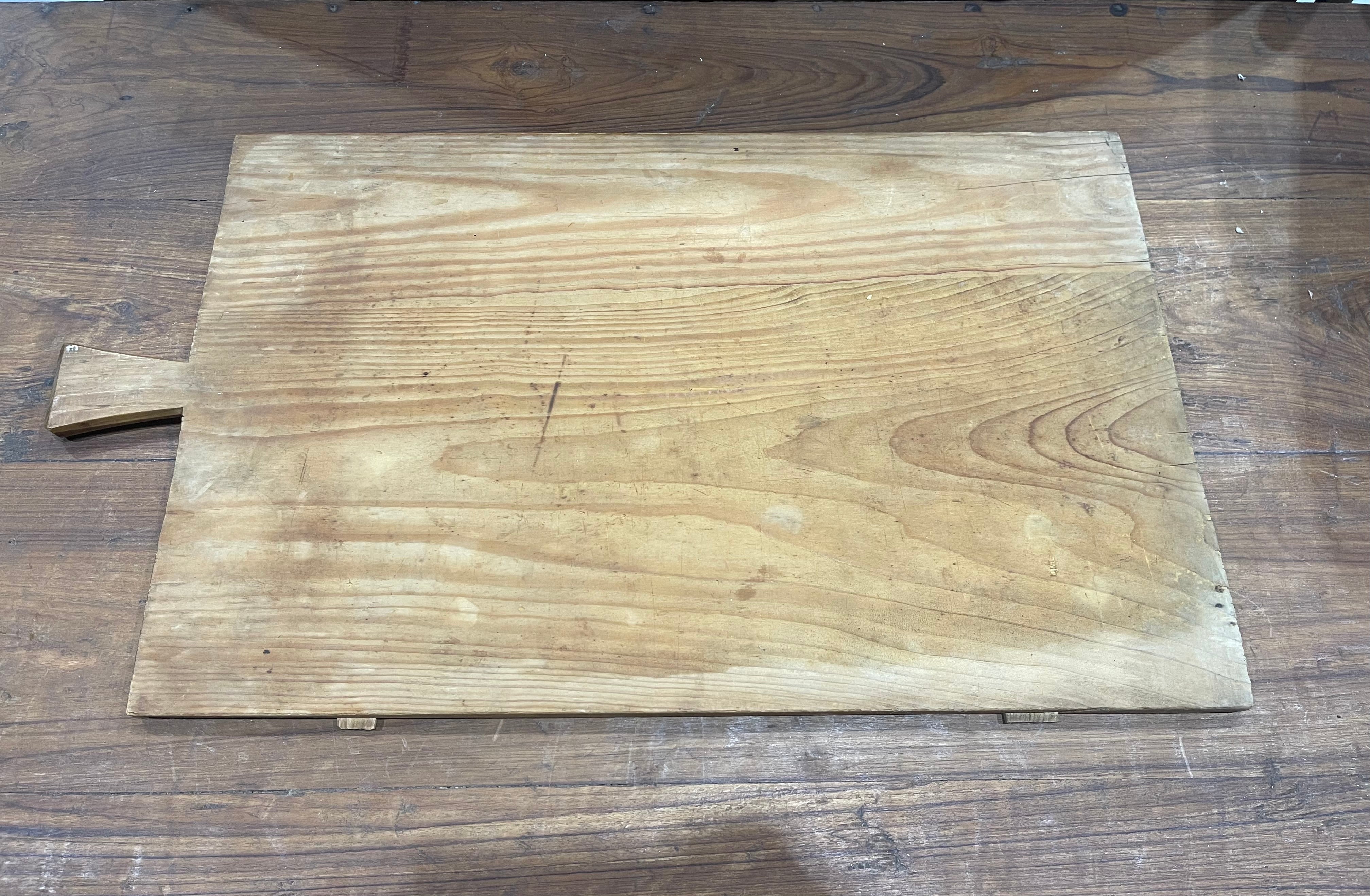 Vintage European Rectangular  Bread Board #6887