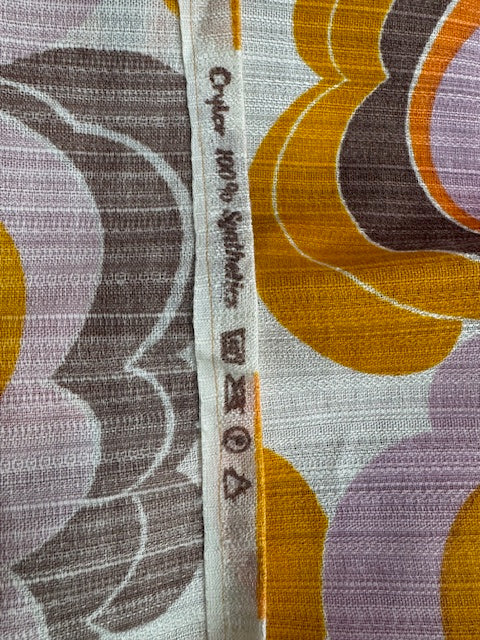 1970s  Curtain/ Fabric  #F850  *Read Info*