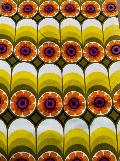 1970s  Curtain/ Fabric  #F851  *Read Info*