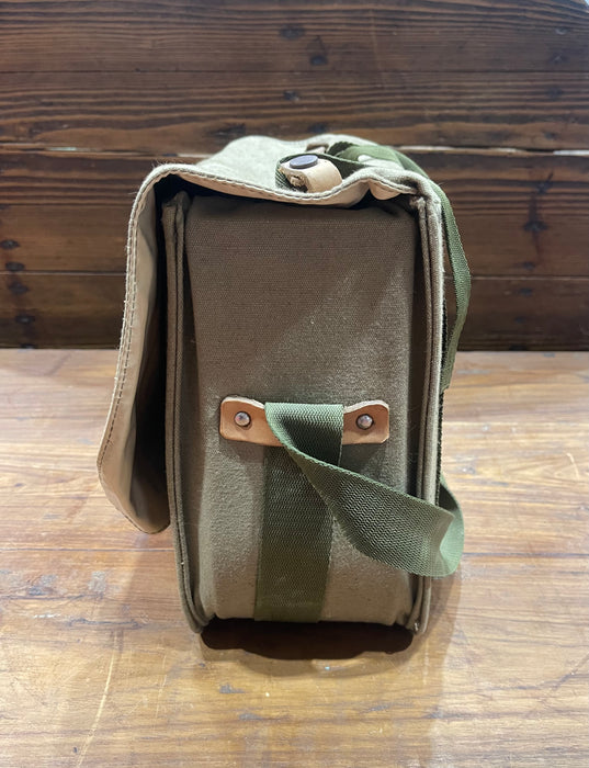 Vintage Eastern European Army First Aid Medical Bag  #6890