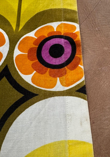 1970s  Curtain/ Fabric  #F851  *Read Info*