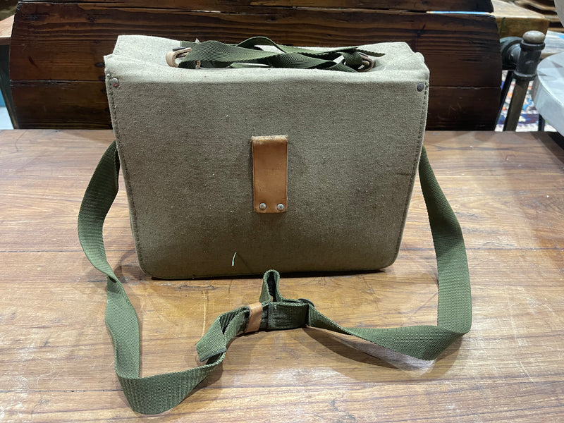 Vintage Eastern European Army First Aid Medical Bag  #6890