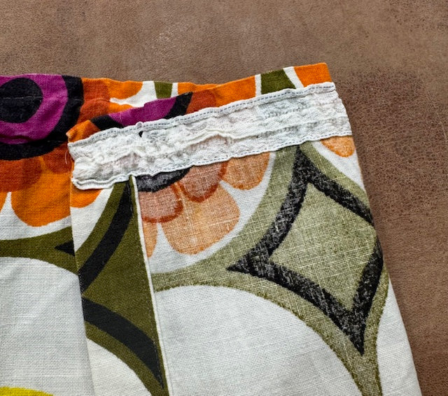 1970s  Curtain/ Fabric  #F851  *Read Info*