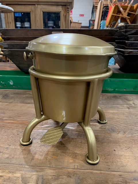 Metal Rubbish Bin  #6950