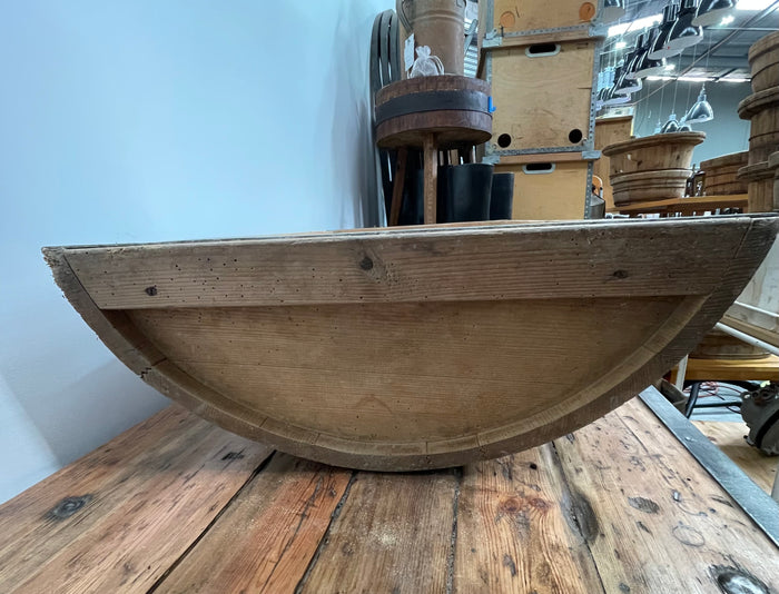 Vintage Wooden  Bowl  #6892
