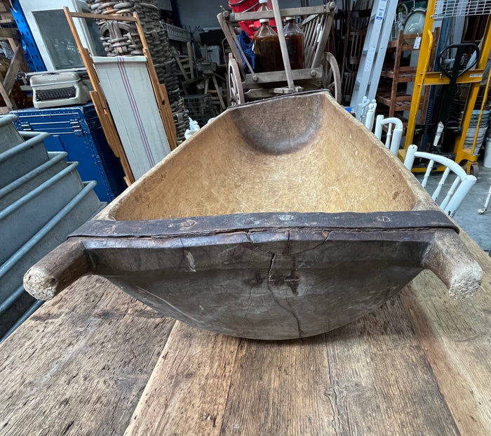 Rustic Vintage  Wooden  Bowl  #6893