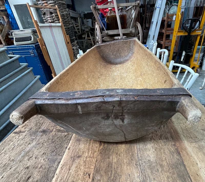 Rustic Vintage  Wooden  Bowl  #6893