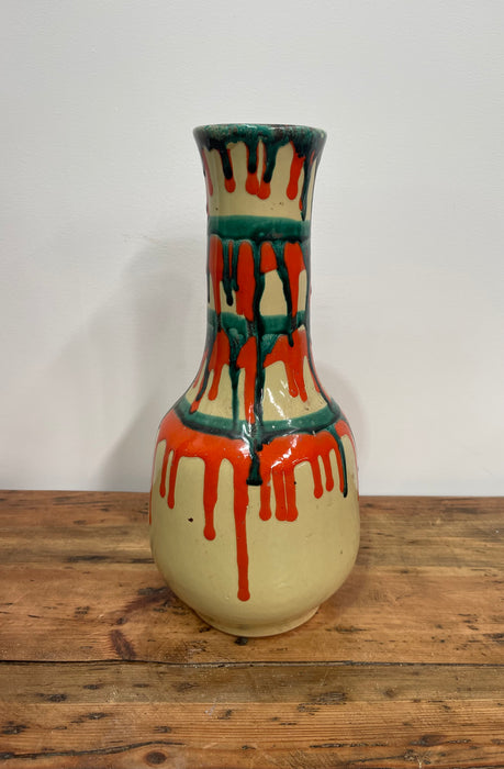 Vintage Hungarian Glazed  Vase   #6894