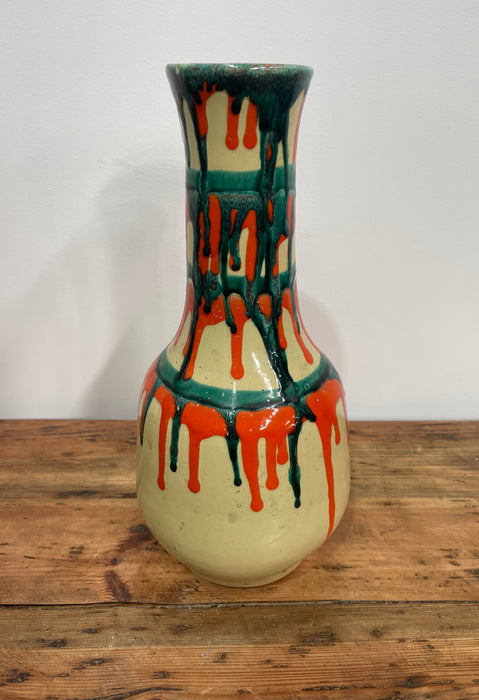 Vintage Hungarian Glazed  Vase   #6894