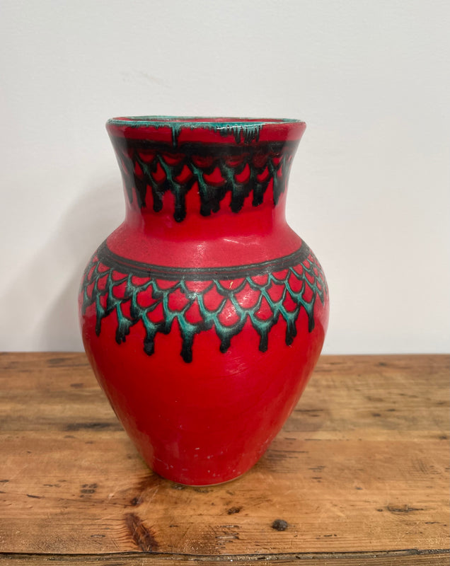 Vintage Hungarian Glazed  Vase   #6895