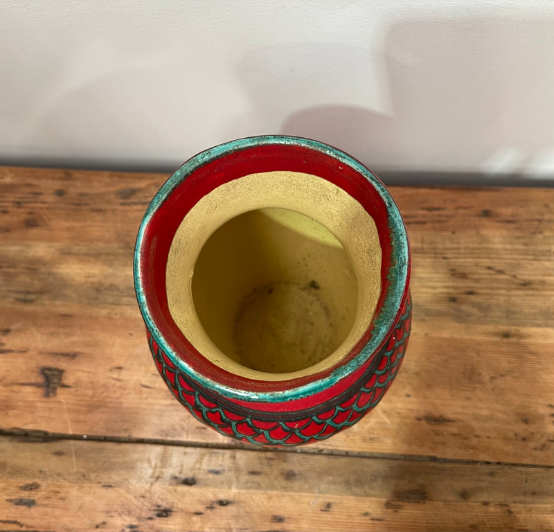 Vintage Hungarian Glazed  Vase   #6895