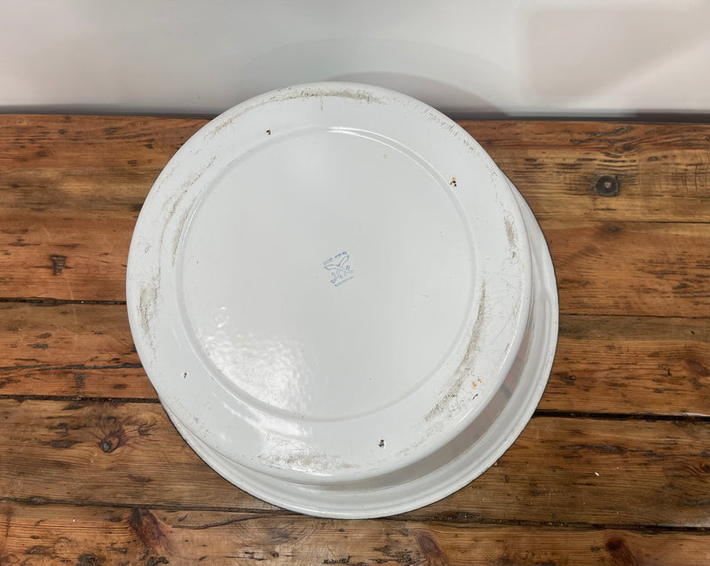 Vintage Enamel Wash Bowl  #6900