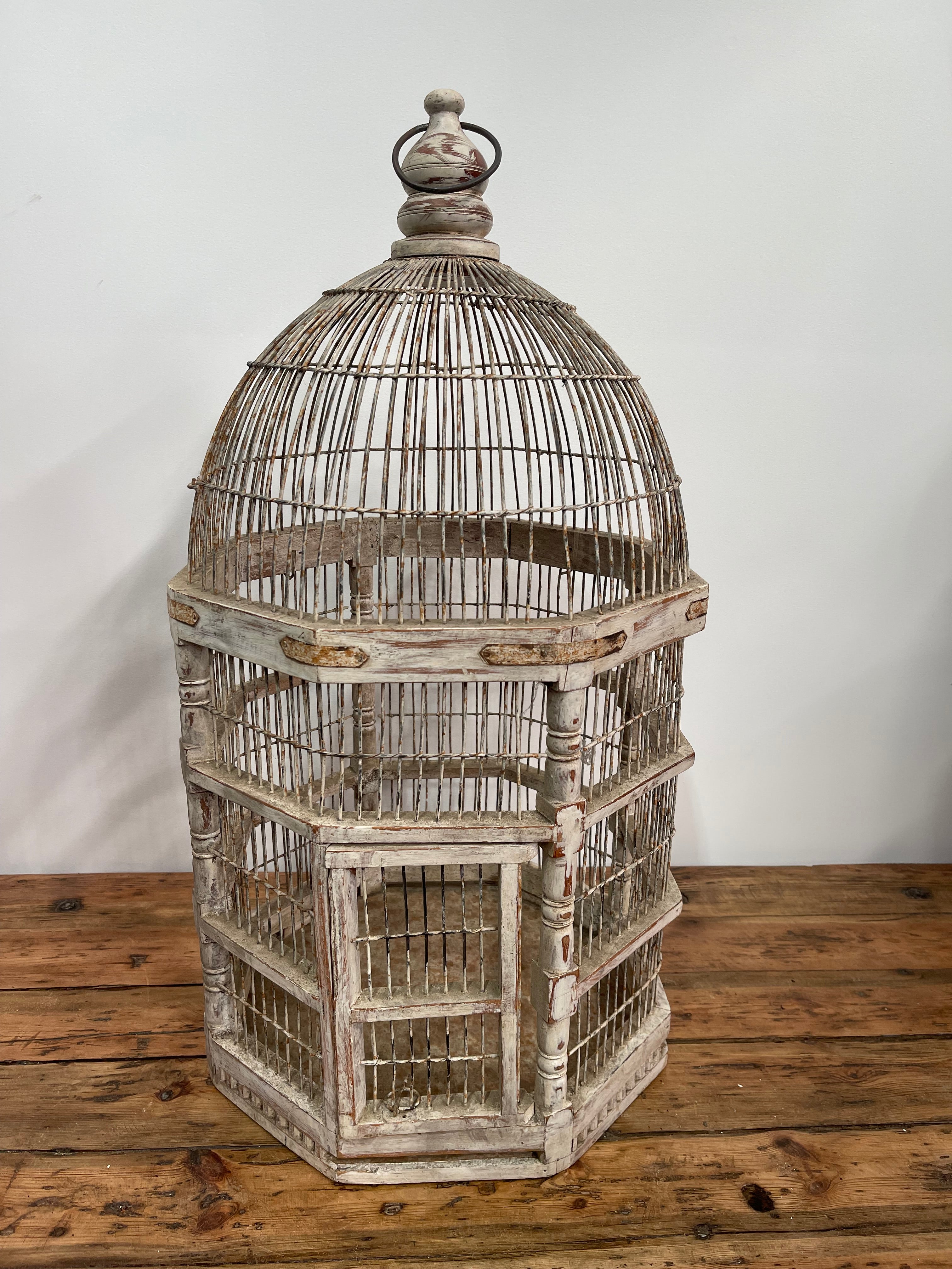 Vintage Bird Cage #6904
