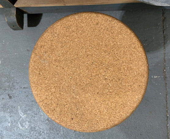 Metal Leg stool with Cork Seat  # 5531 Byron
