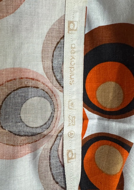 1970s  Curtain/ Fabric  #F905  *Read Info*