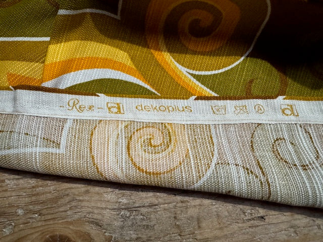 1970s  Curtain/ Fabric  #F907  *Read Info*