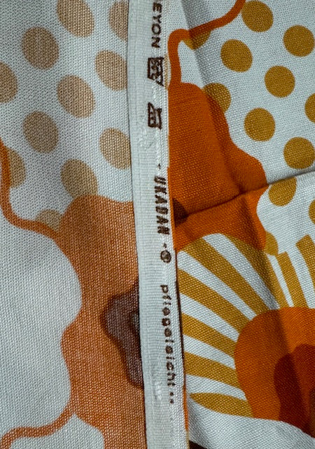 1970s  Curtain/ Fabric  #F921  *Read Info*