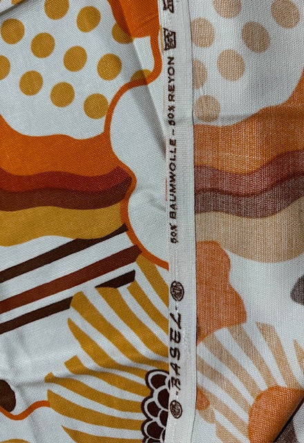 1970s  Curtain/ Fabric  #F921  *Read Info*
