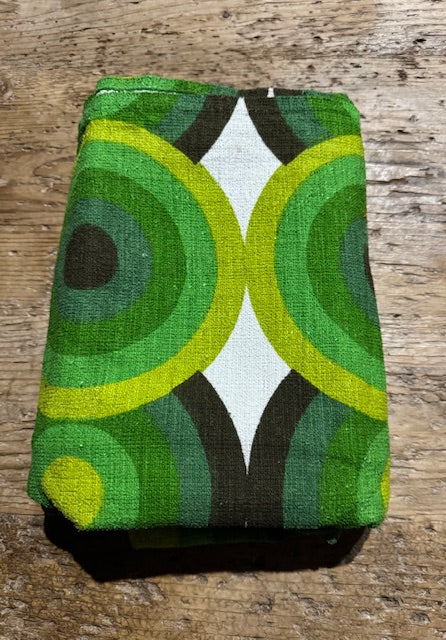 Vintage  Terry Towelling Curtain/ Fabric  #F923 *Read info*