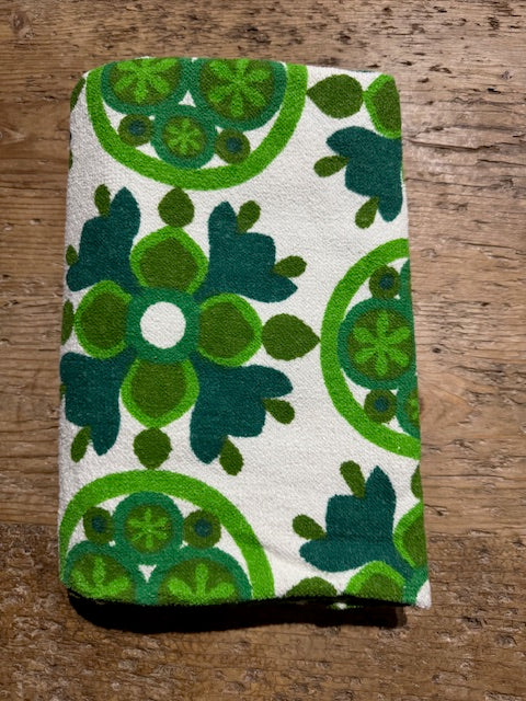 Vintage  Terry Towelling Curtain/ Fabric  #F924 *Read info*