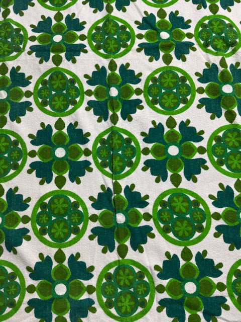 Vintage  Terry Towelling Curtain/ Fabric  #F924 *Read info*