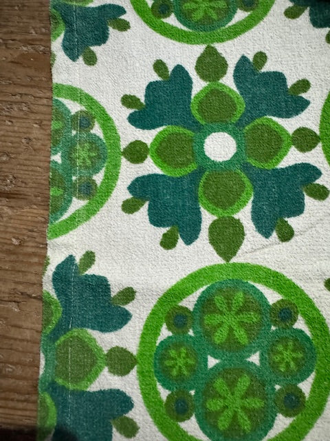 Vintage  Terry Towelling Curtain/ Fabric  #F924 *Read info*