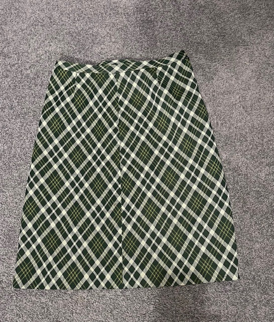 Vintage Crimplene  Skirt  #W202