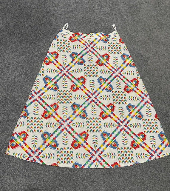 Vintage Cotton  Skirt  #W204