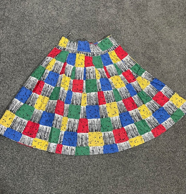 Vintage Cotton  Skirt  #W205