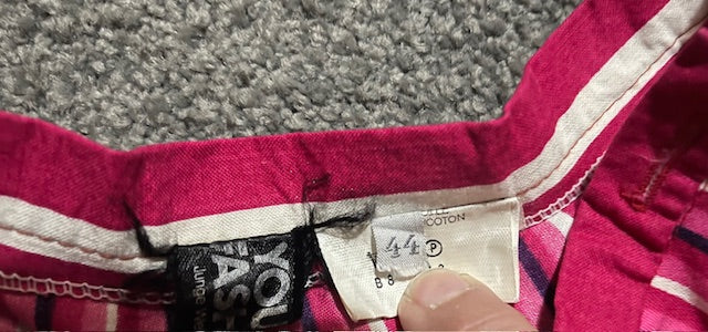 Vintage Cotton Circle Skirt  #W207