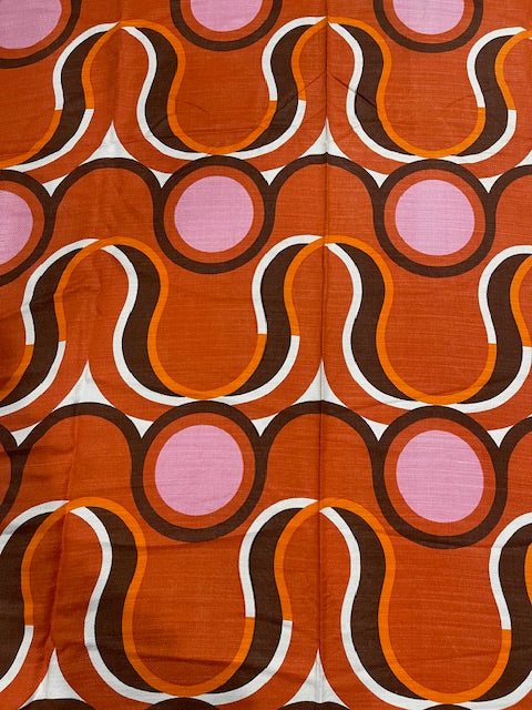 1970s  Curtain/ Fabric  #F735 *Read Info*