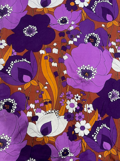 1970s  Curtain/ Fabric  #F748 *Read Info* ON HOLD