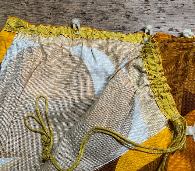 1970s  Curtain/ Fabric  #F758  *Read Info*