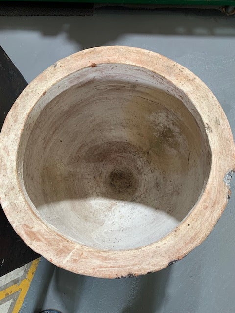Rustic / Vintage Turkish Terracotta  Pot  #5612