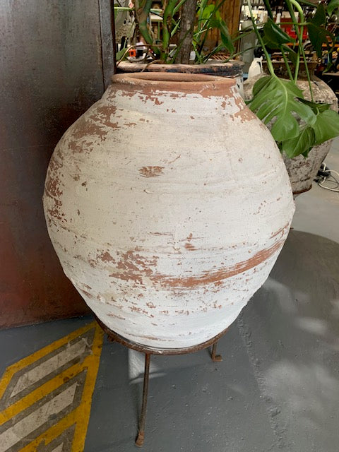 Vintage Turkish Terracotta  Pot  #5614