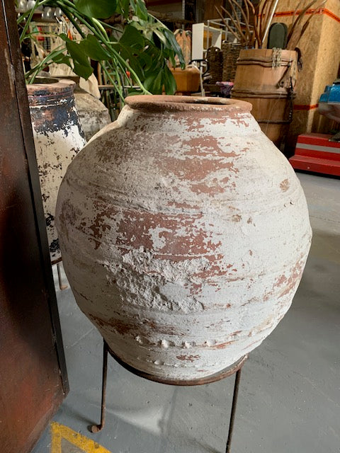 Vintage Turkish Terracotta  Pot  #5614