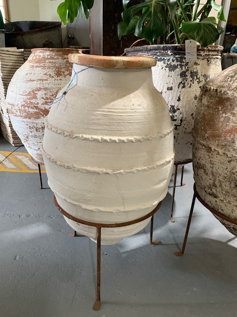 Vintage Turkish Terracotta  Pot  #5615