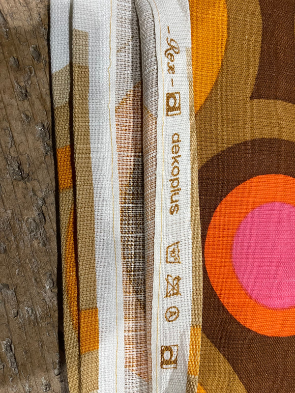 1970s  Curtain/ Fabric  #F769  *Read Info*