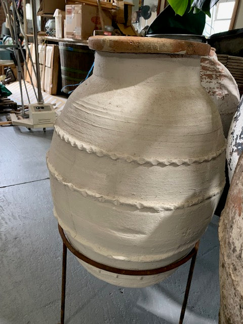 Vintage Turkish Terracotta  Pot  #5615