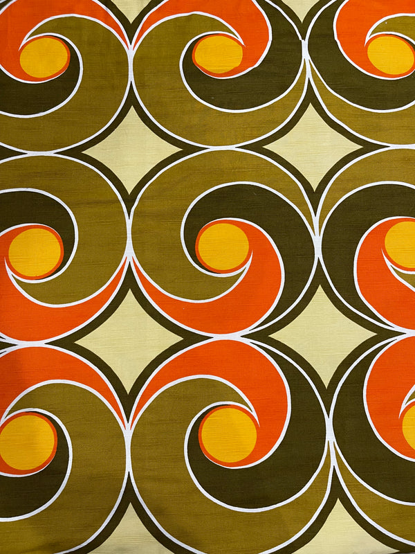 1970s  Curtain/ Fabric  #F771  *Read Info*