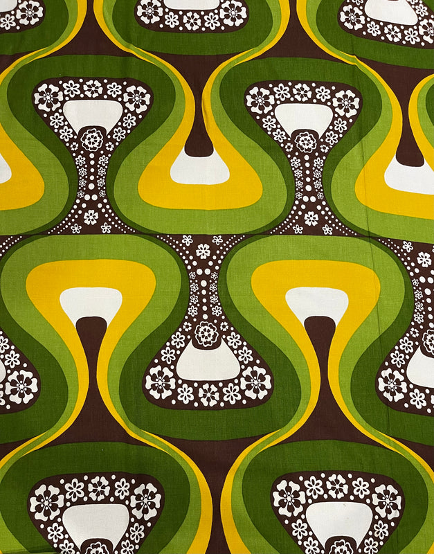 1970s  Curtain/ Fabric  #F774  *Read Info*