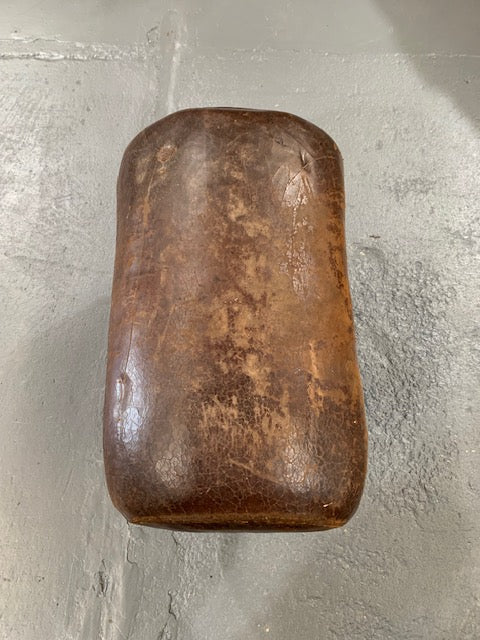 Rustic / Vintage  Romanian Pommel Horse Leather Seat #5618