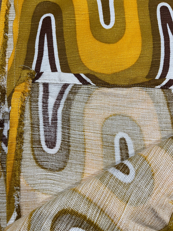 1970s  Curtain/ Fabric  #F775  *Read Info*
